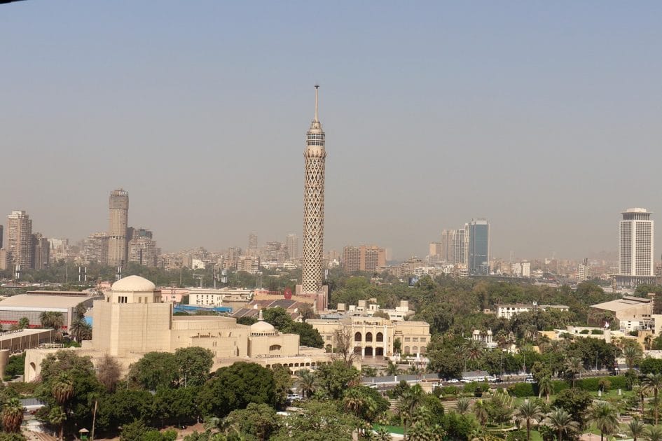 Isla de Gezira en El Cairo, Egipto Cairo Tower