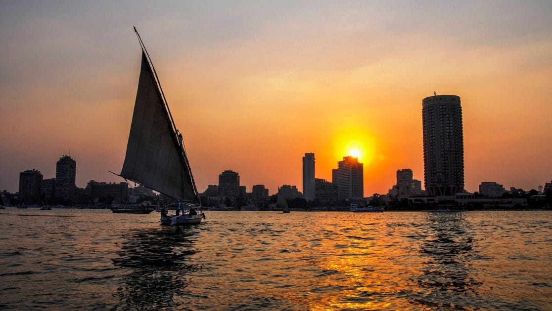 Isla de Gezira en El Cairo, Egipto Excursión en Faluca