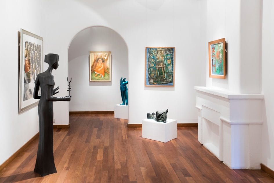 Isla de Gezira en El Cairo, Egipto Zamalek Art Gallery