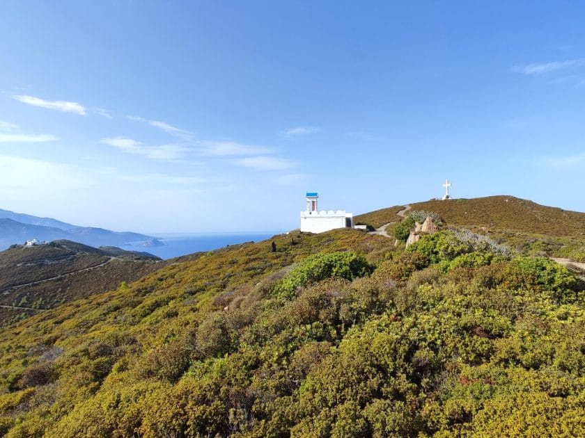Islas Egeas del Norte Ermita en Inuses