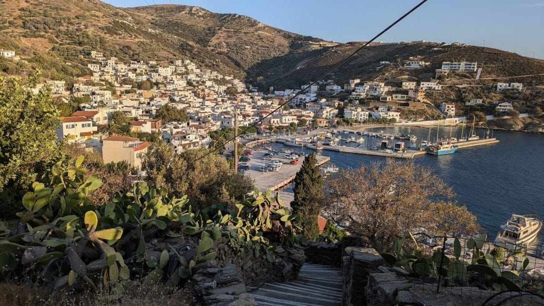 Islas Egeas del Norte Fourni Port