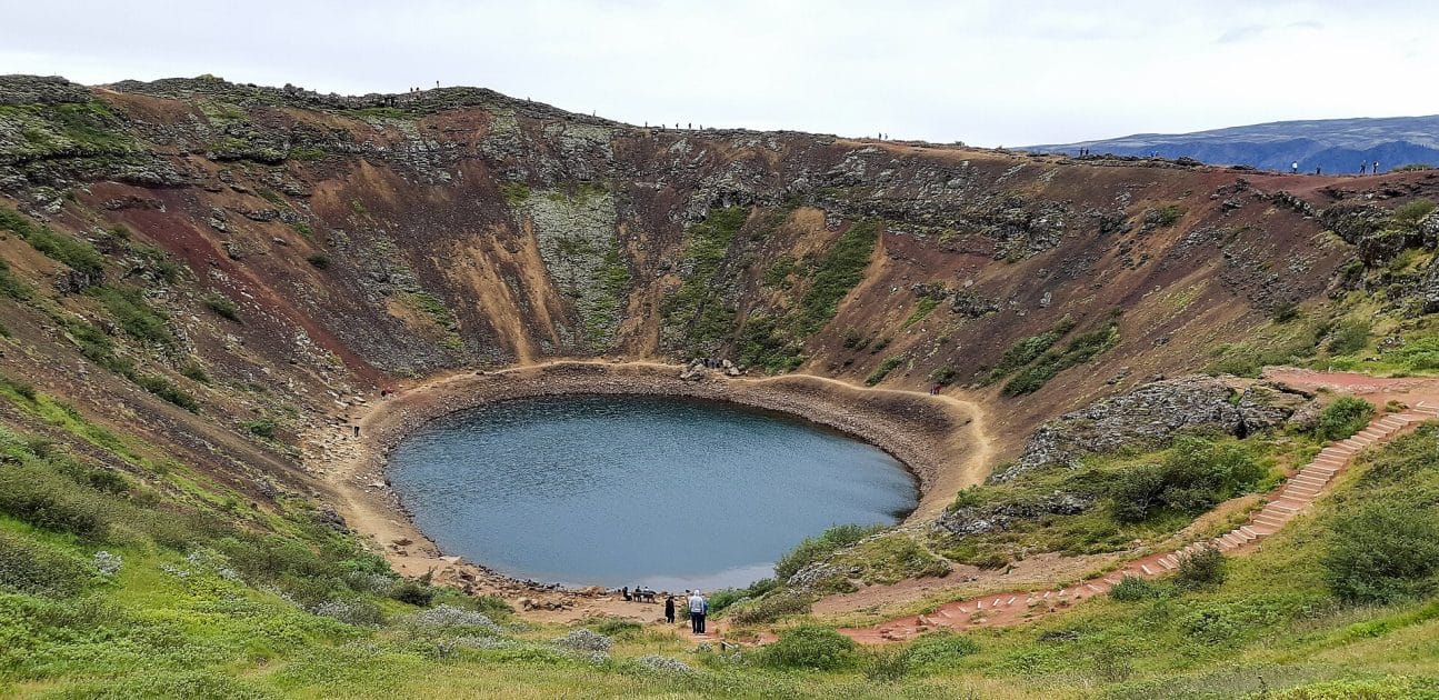 Ruta por el Círculo Dorado de Islandia - Cráter de Kerið