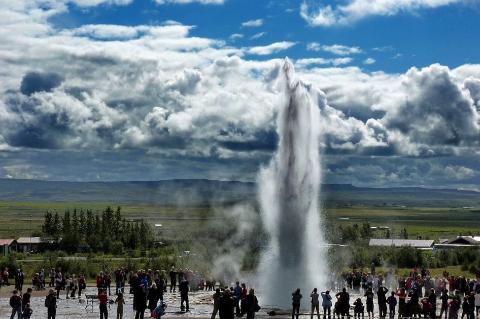 Ruta por el Círculo Dorado de Islandia Géiser Strokkur