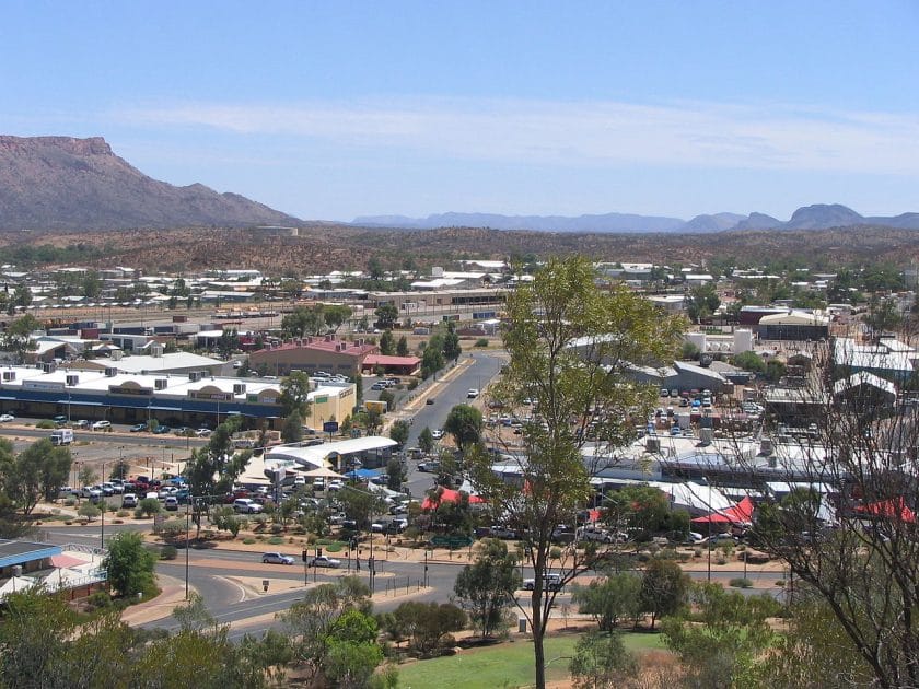 Itinerario de viaje por Australia en 20 días Alice Springs