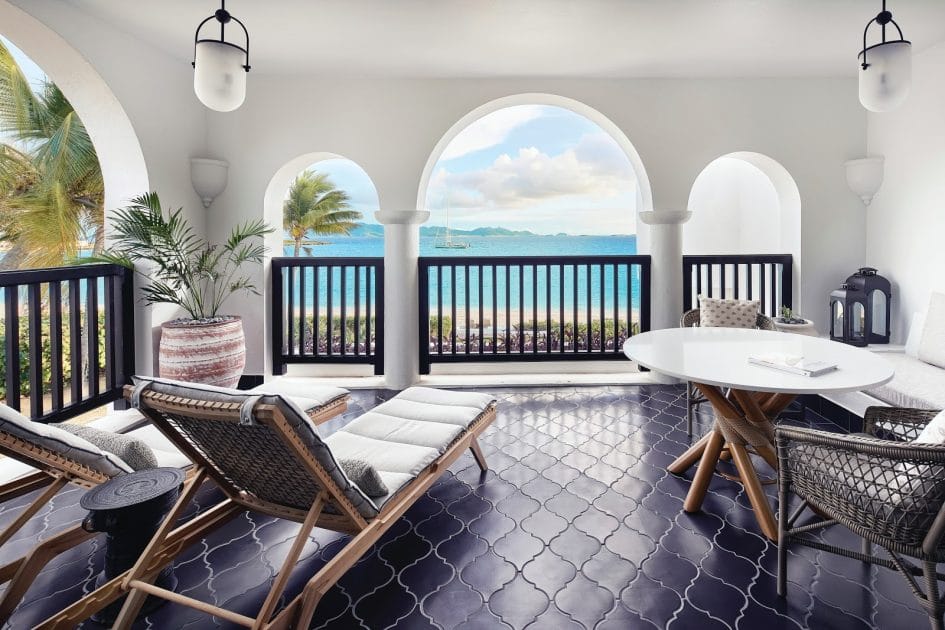 Mejores hoteles en Isla Anguila Terraza del Cap Juluca. Foto de Google Maps de Cap Juluca, A Belmond Hotel, Anguilla Mejores hoteles en Isla Anguila - Terraza del Cap Juluca