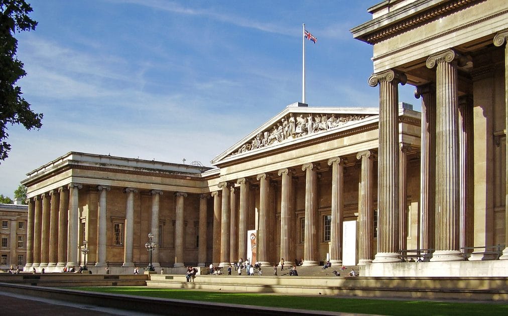 Viaje en tren por Gran Bretaña British Museum