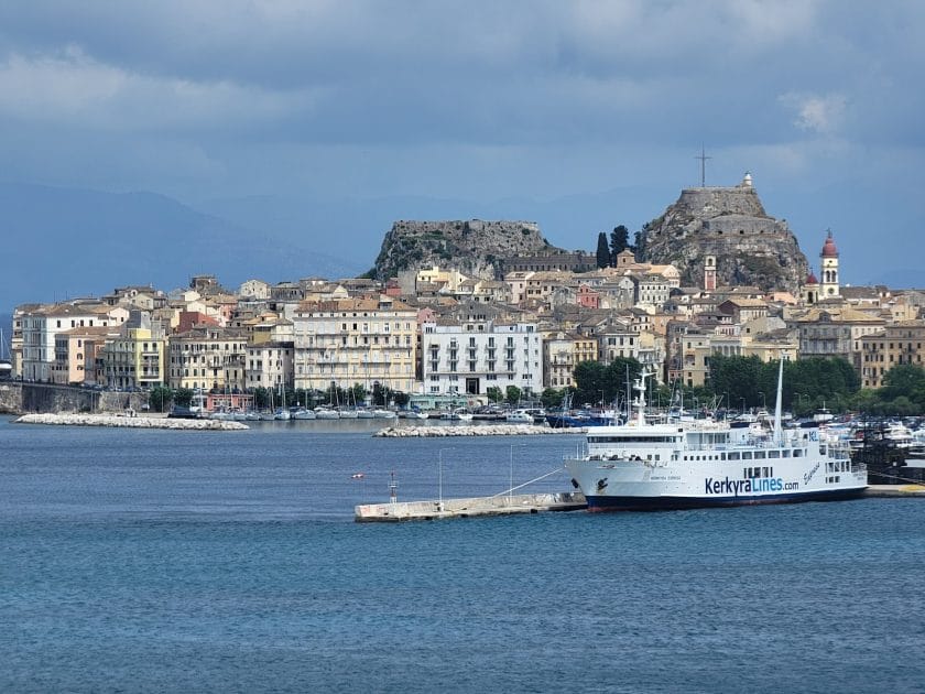 Crucero por las islas Jónicas Corfú Town