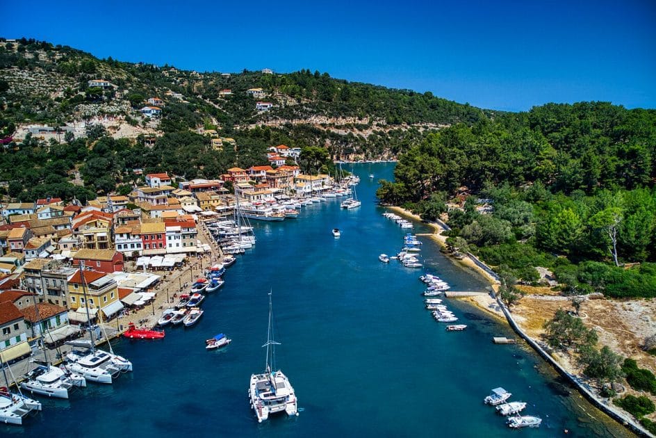 Crucero por las islas Jónicas Gaios Port
