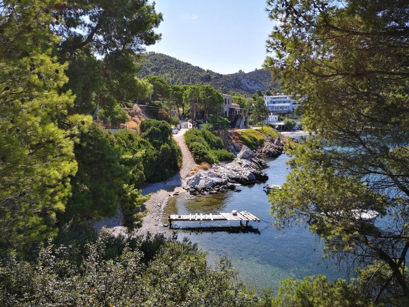 Islas Espóradas, Grecia Pueblo de Atsitsa