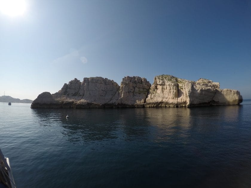 Islas de Frioul, Marsella Îlot Tiboulen. Foto de Google Maps de Olivier Lourdais Islas de Frioul, Marsella Îlot Tiboulen
