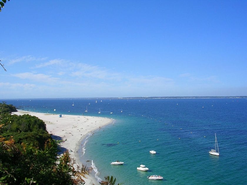 Islas de la Bretaña francesa Plage des Grands Sables