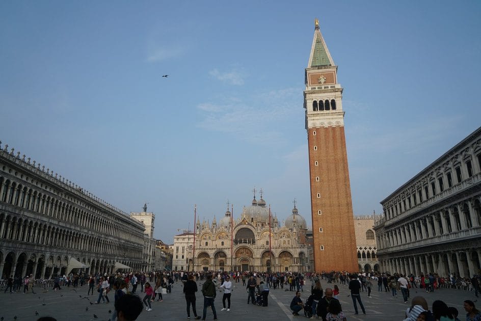 Islas italianas del Adriático Plaza de San Marcos en Venecia
