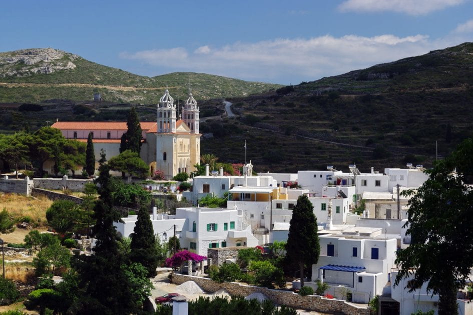 Mejores islas Cícladas para visitar Pueblo de Lefkes