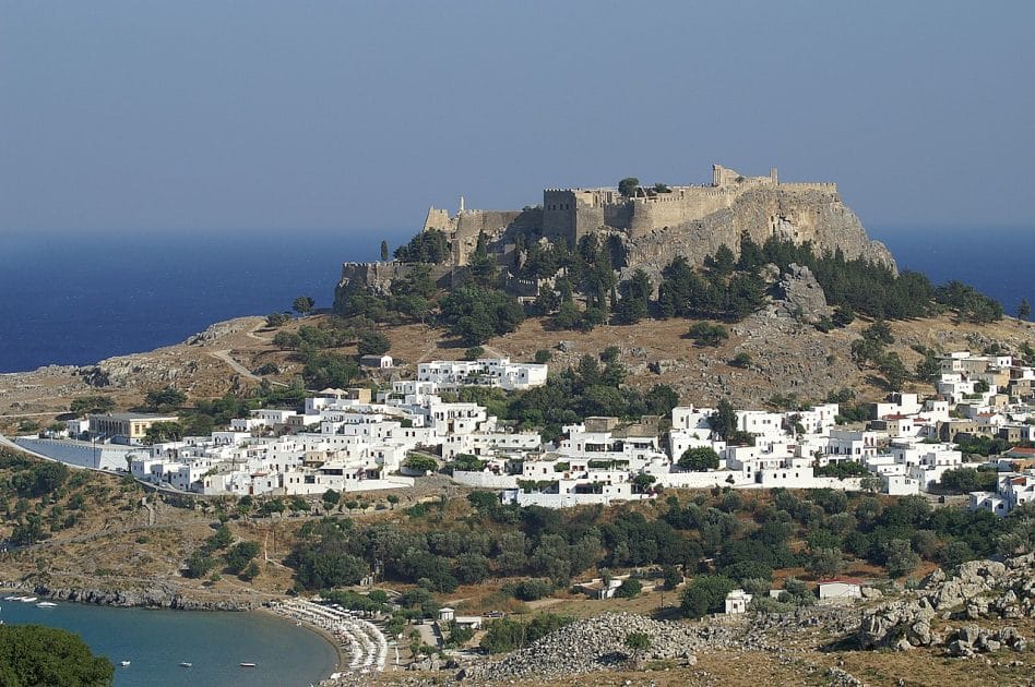Mejores islas del Dodecaneso Pueblo de Lindos