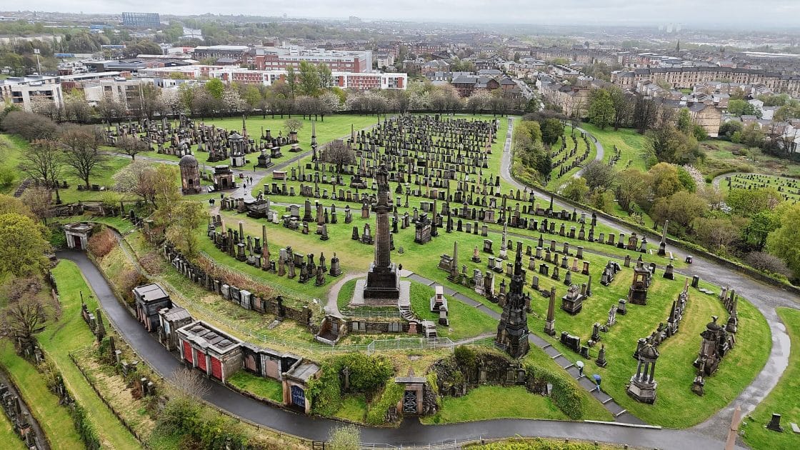 Qué ver en Glasgow en 3 días con niños - The Necropolis