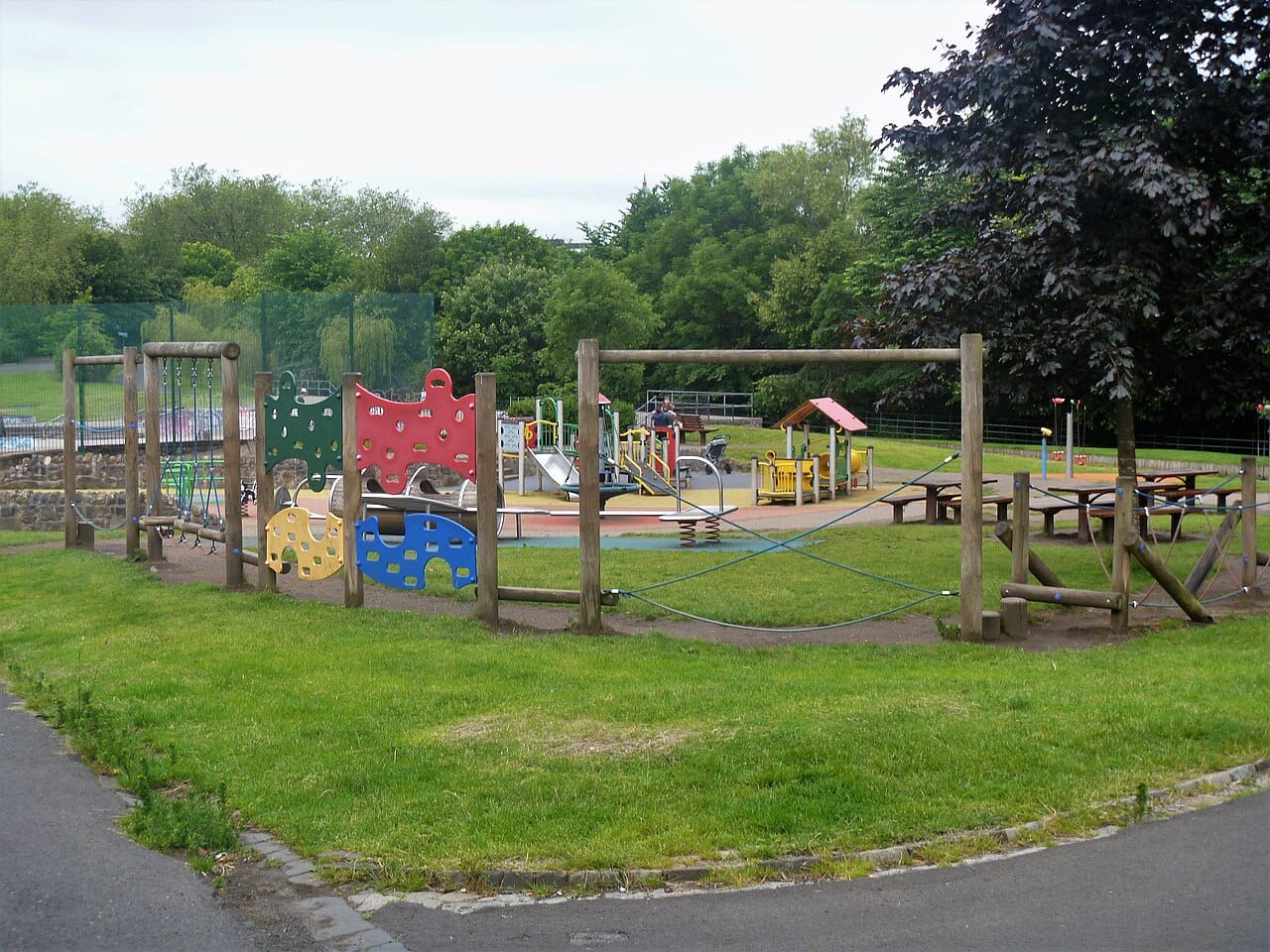 Qué ver en Glasgow en 3 días con niños Zona de juegos en Kelvingrove Park