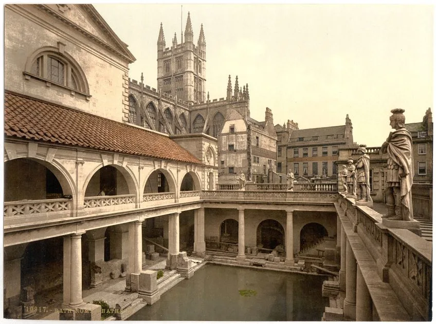 Ruta por el sur de Inglaterra de 10 dias Baños Romanos de Bath