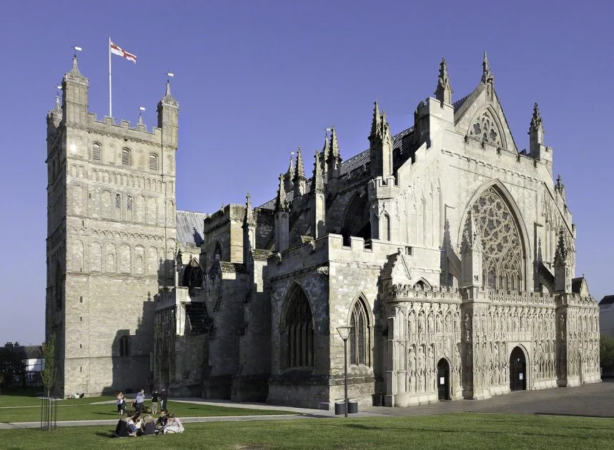 Ruta por el sur de Inglaterra de 10 dias Catedral de Exeter