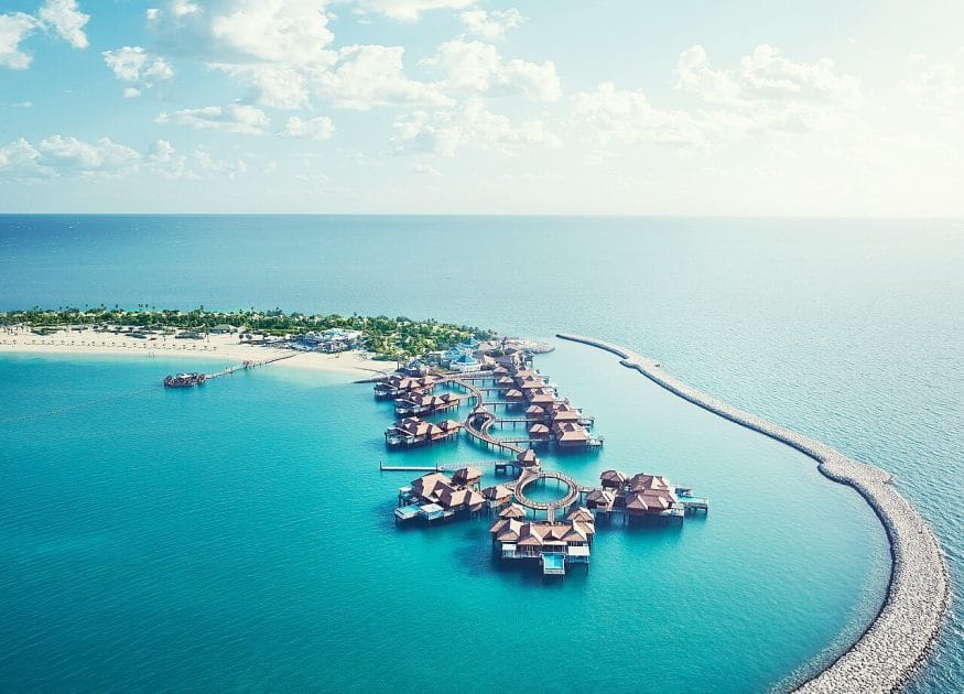 Islas de Qatar Villas open Water en el Banana Island Resort Doha