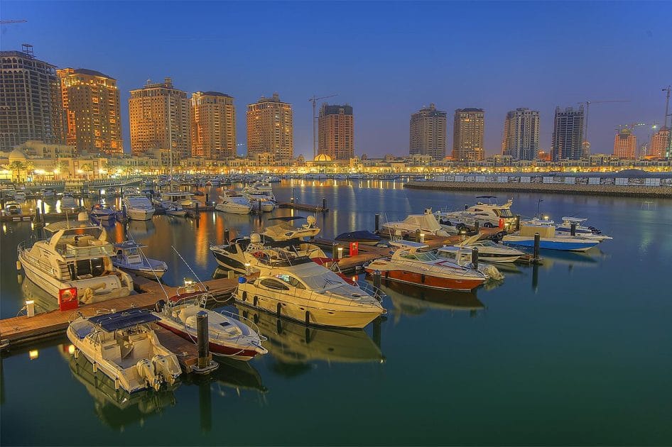 Islas del Golfo Pérsico Porto Arabia en The Pearl Qatar