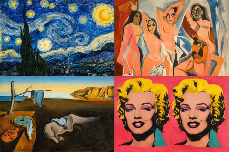 Cuadros icónicos del MOMA
