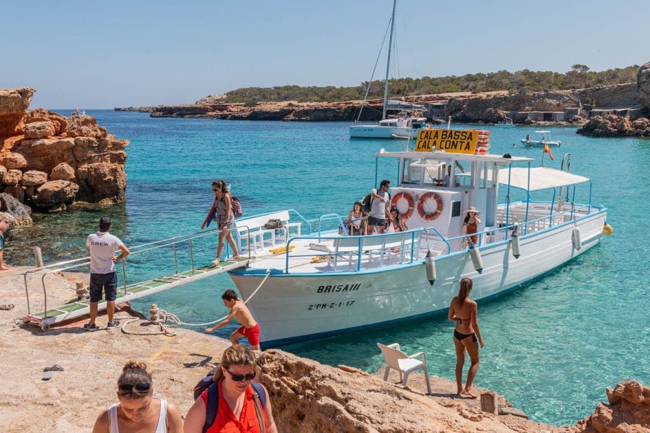 Excursiones en barco por Ibiza