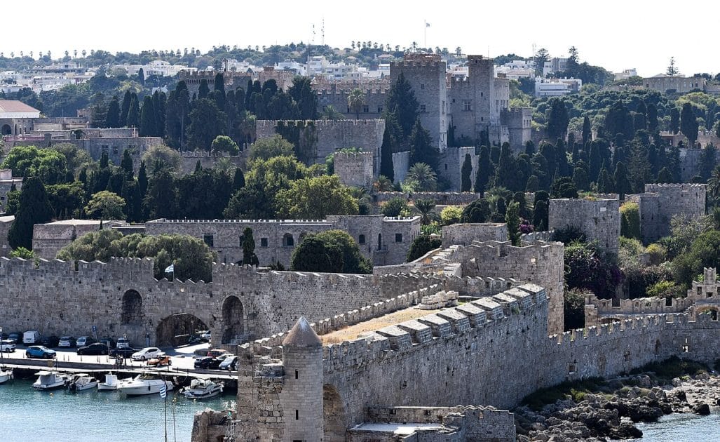 Fortificaciones y murallas de la Ciudad Medieval de Rodas
