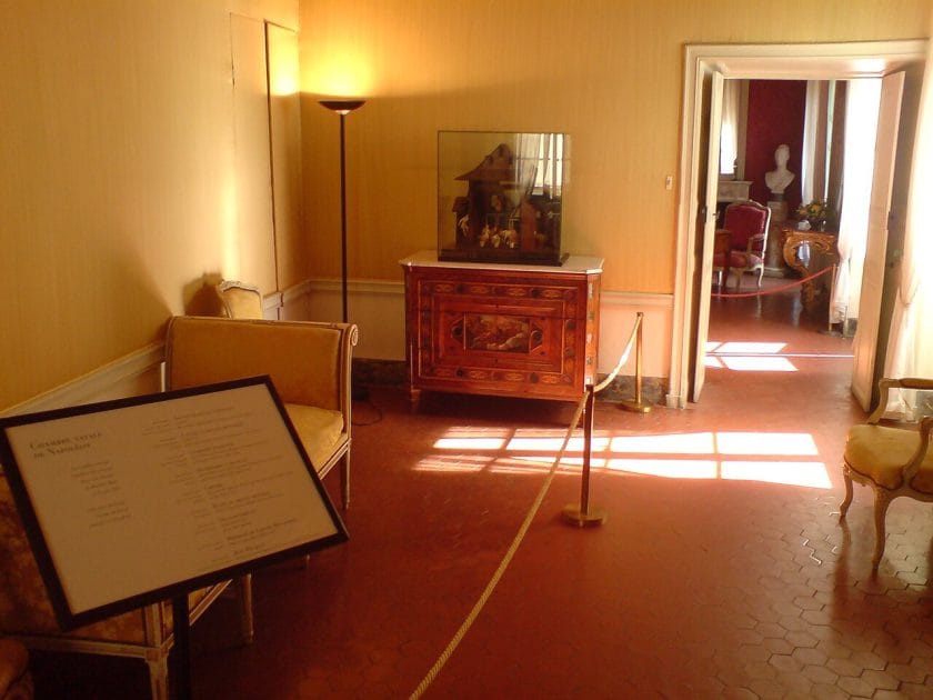 Habitación donde nació Napoleón Bonaparte