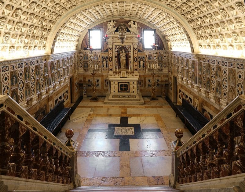 Cripta de los Mártires en la Catedral de Cagliari 