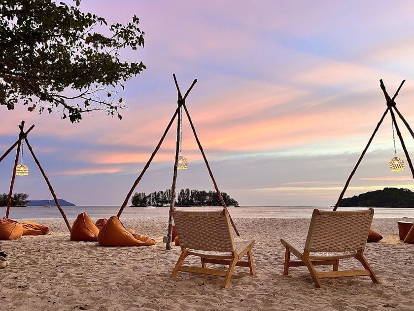 Playa en Langkawi 