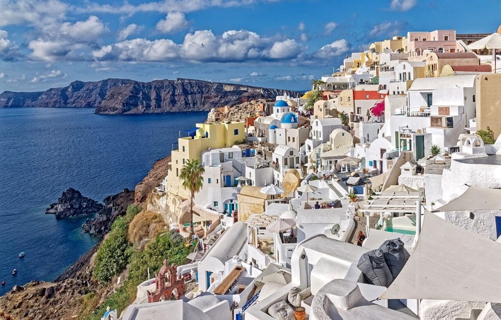 Villa de Oia en Santorini 