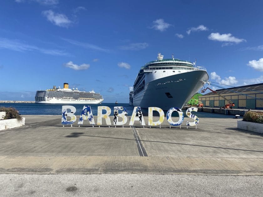 Qué hacer en Barbados al bajar del crucero. Terminal de cruceros en el puerto de Bridgetown