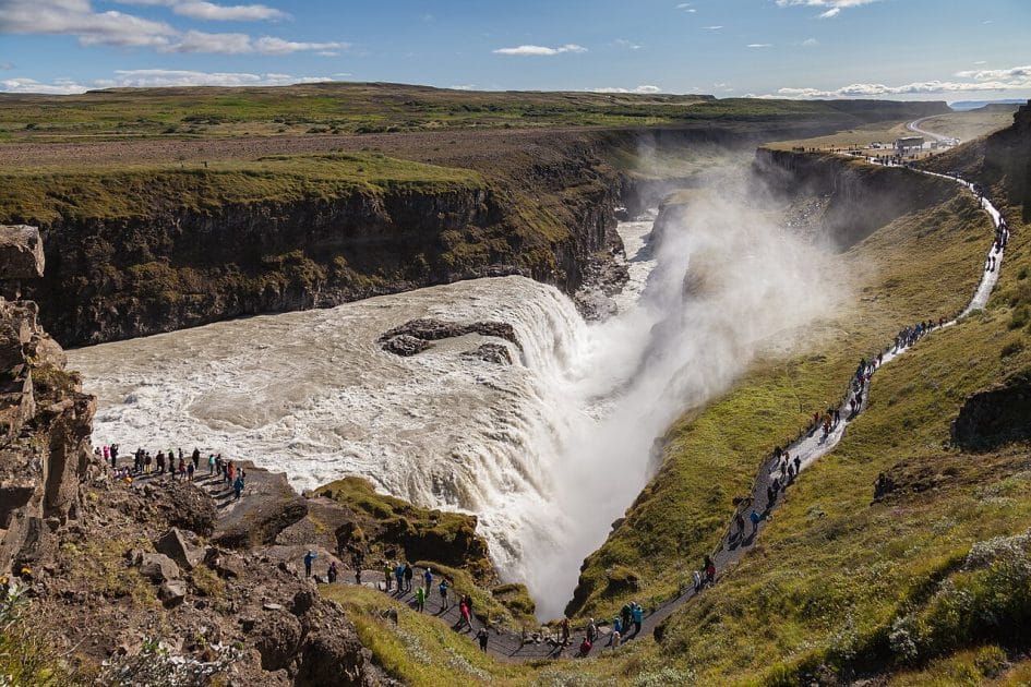 Cascada Gullfoss en el Círculo Dorado Por Diego Delso, CC BY SA 4.0 Cascada Gullfoss en el Círculo Dorado