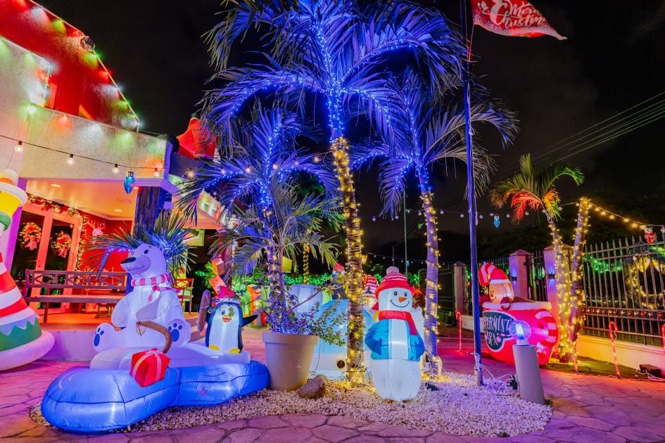 Navidades en las islas ABC Foto de Google Maps de Edrick Krozendijk Navidades en las islas ABC
