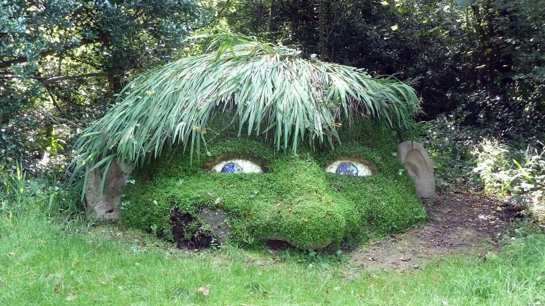 The Giant´s Head en Lost Gardens of Heligan