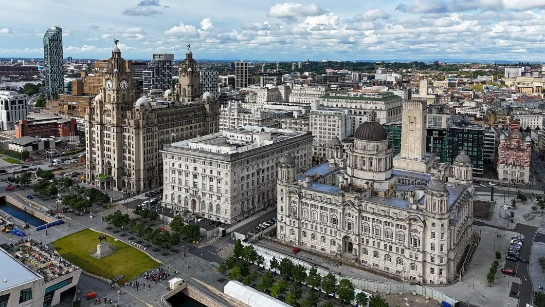 The Three Graces en The Pier Head 