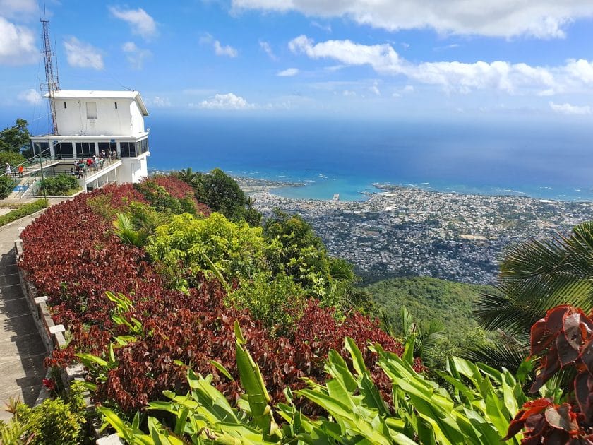 Vistas desde la estación del teleférico de Puerto Plata