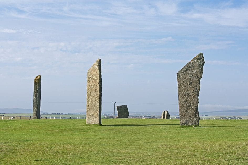 Standing Stones of Stenness By Ymblanter Own work, CC BY SA 4.0 Standing Stones of Stenness