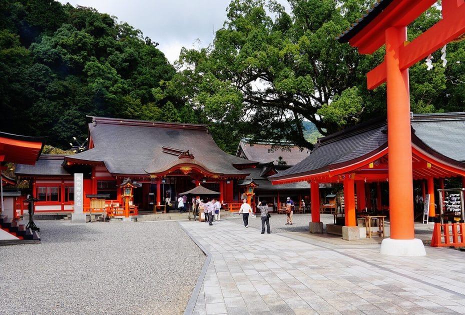 Kumano Nachi taisha Courtyard 