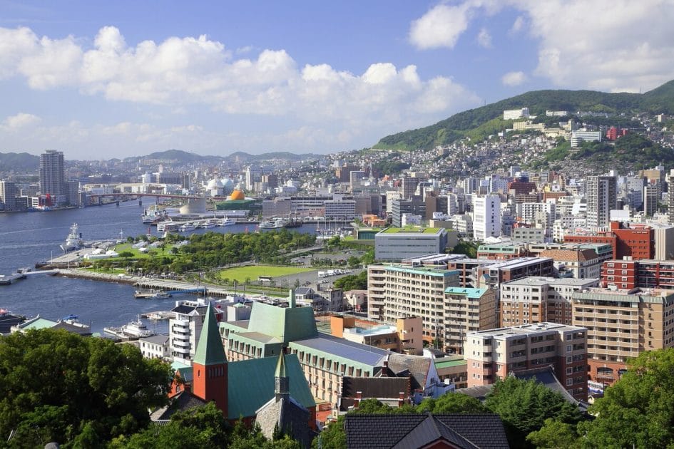 Nagasaki desde Glover Garden 