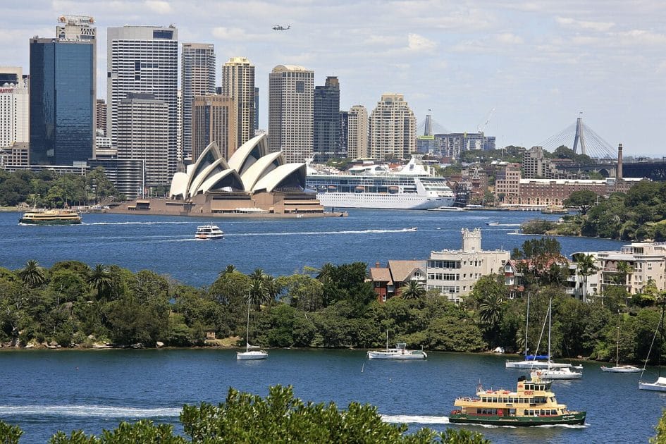 Bahía de Sídney desde Taronga Zoo 