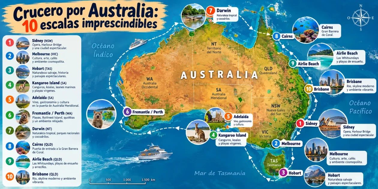 Crucero por Australia