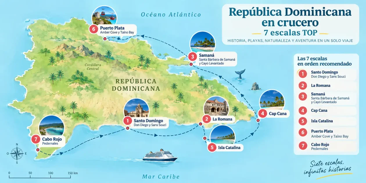Escalas de crucero de República Dominicana Escalas de crucero de República Dominicana
