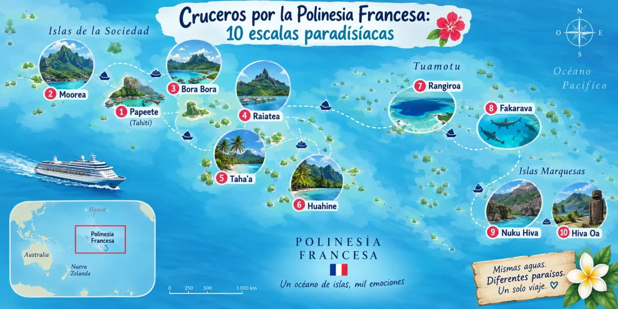 Polinesia Francesa en crucero Polinesia Francesa en crucero