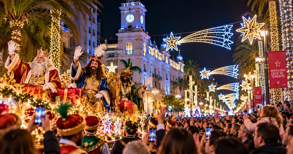 Cablagata de Reyes en Santa Cruz Cablagata de Reyes en Santa Cruz