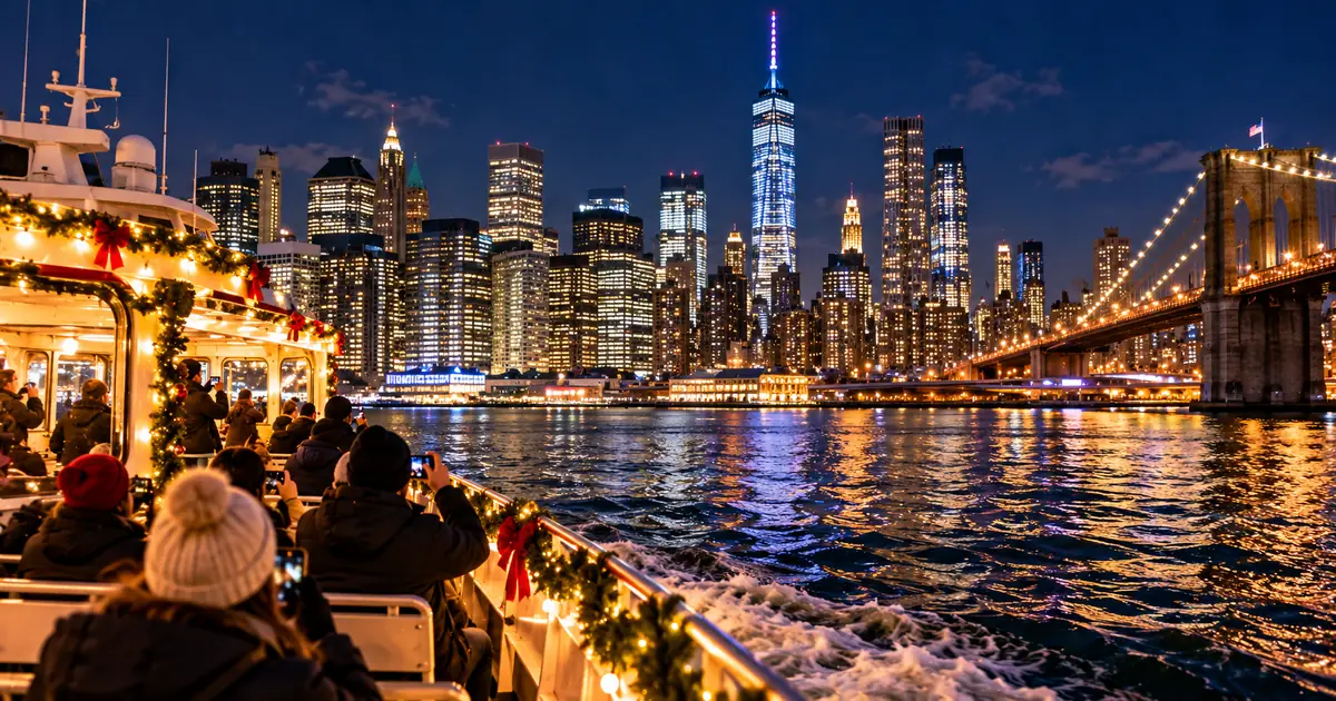 Crucero para ver el skyline de Nueva York