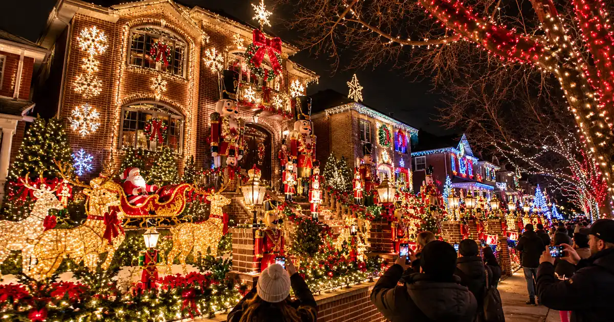 Luces navideñas de Dyker Heights