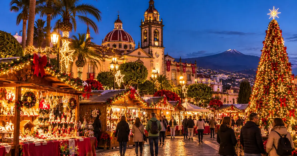 Mercadillo navideño en La Orotava Mercadillo navideño en La Orotava