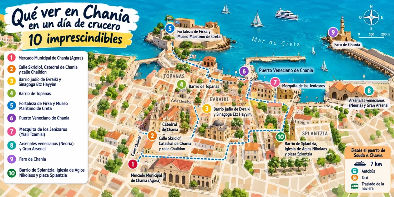 Qué ver en Chania en un día de crucero 10 imprescindibles
