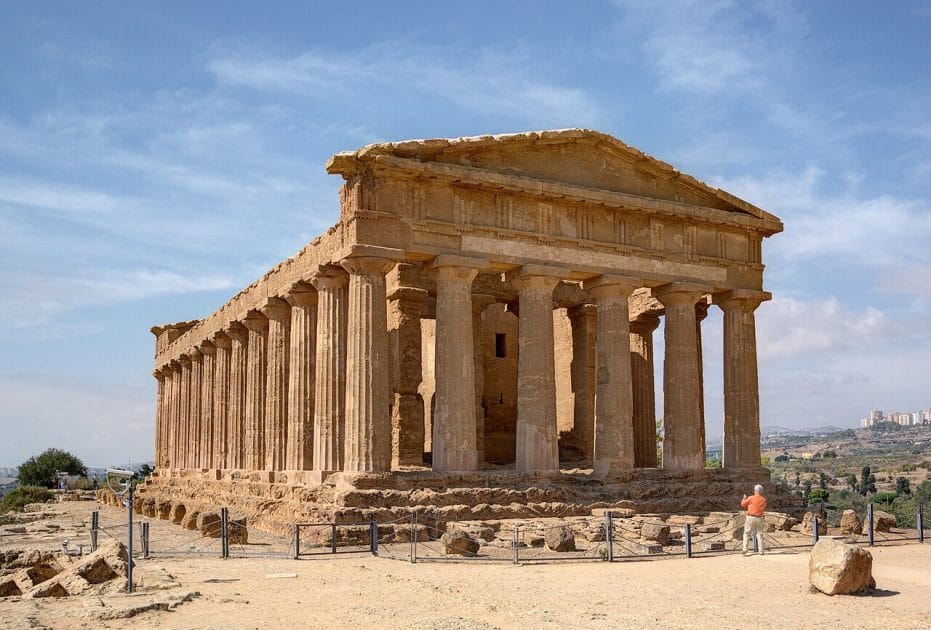 Templo de la Concordia de Agrigento Por Berthold Werner Trabajo propio, CC BY SA 3.0 Templo de la Concordia de Agrigento